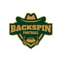 Backspin Football logo template